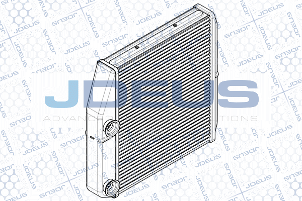 топлообменник, отопление на вътрешното пространство JDEUS               