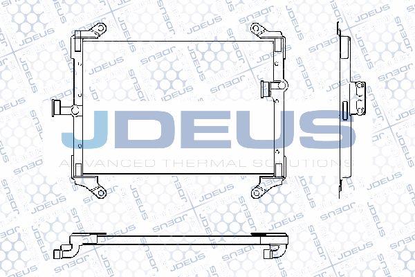 кондензатор, климатизация JDEUS               