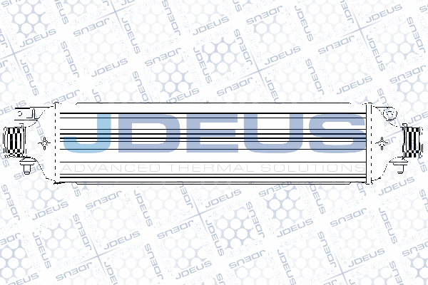 интеркулер (охладител за въздуха на турбината) JDEUS               