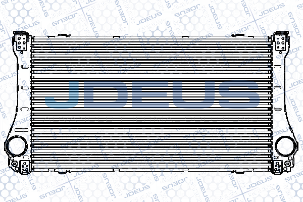 интеркулер (охладител за въздуха на турбината) JDEUS               