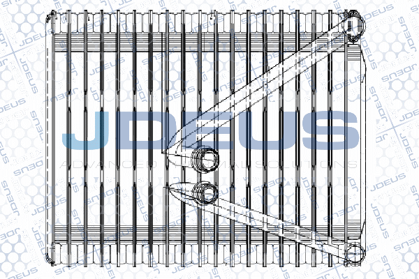 изпарител, климатична система JDEUS               