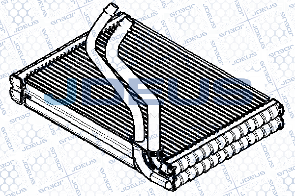 изпарител, климатична система JDEUS               