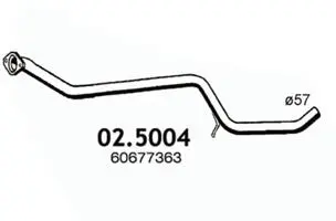 изпускателна тръба ASSO                