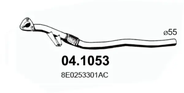 изпускателна тръба ASSO                