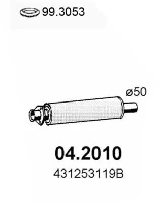 предно гърне ASSO                