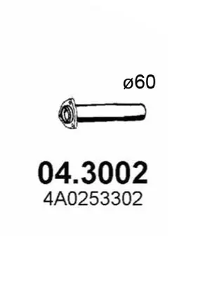 изпускателна тръба ASSO                