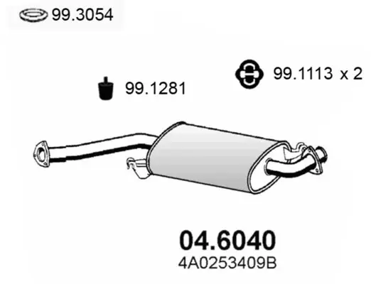 средно гърне ASSO                