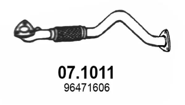 изпускателна тръба ASSO                