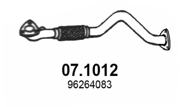 изпускателна тръба ASSO                