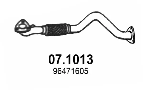 изпускателна тръба ASSO                