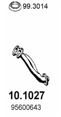 изпускателна тръба ASSO                