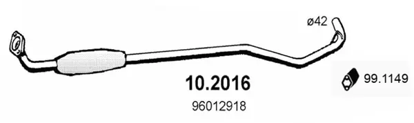 предно гърне ASSO                