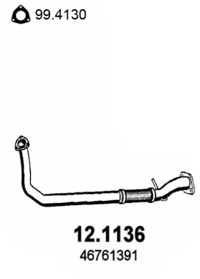изпускателна тръба ASSO                