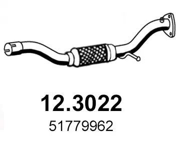 изпускателна тръба ASSO                