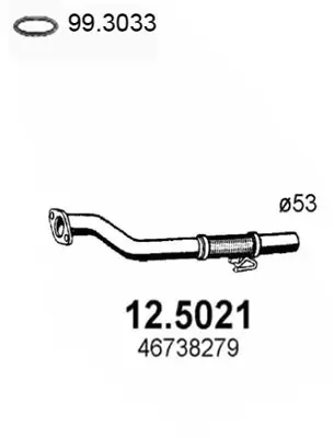 изпускателна тръба ASSO                