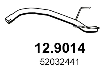 изпускателна тръба ASSO                