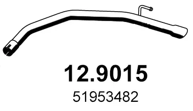 изпускателна тръба ASSO                