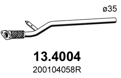 изпускателна тръба ASSO                
