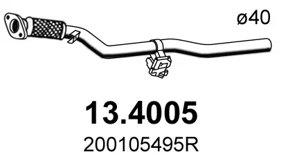 изпускателна тръба ASSO                