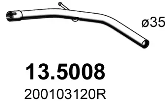 изпускателна тръба ASSO                