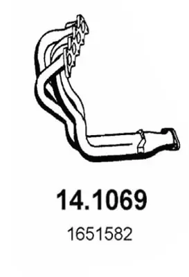 изпускателна тръба ASSO                