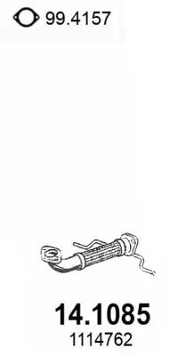 изпускателна тръба ASSO                