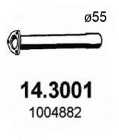 изпускателна тръба ASSO                