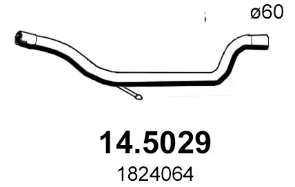 изпускателна тръба ASSO                