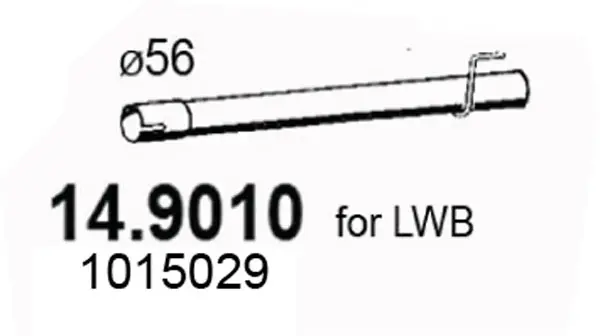 изпускателна тръба ASSO                