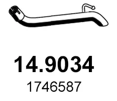 изпускателна тръба ASSO                