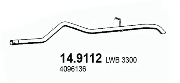 изпускателна тръба ASSO                