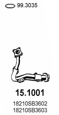 изпускателна тръба ASSO                