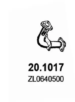 изпускателна тръба ASSO                