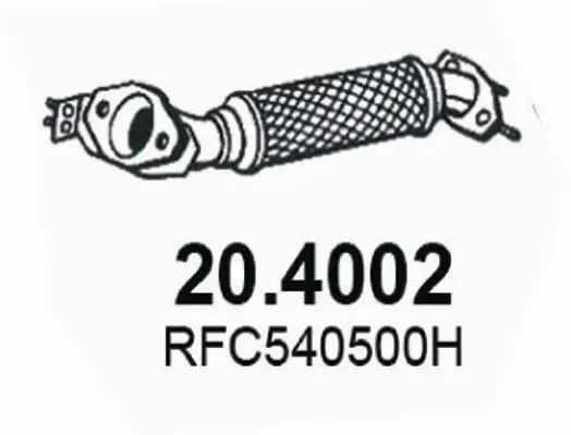 изпускателна тръба ASSO                