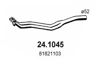 изпускателна тръба ASSO                