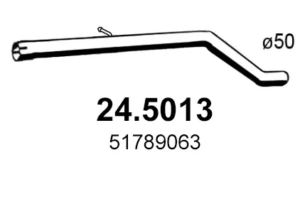 изпускателна тръба ASSO                