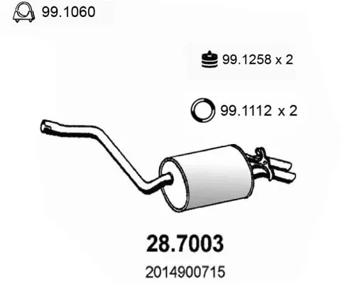 крайно гърне ASSO                