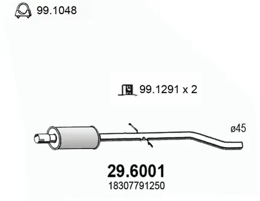 средно гърне ASSO                