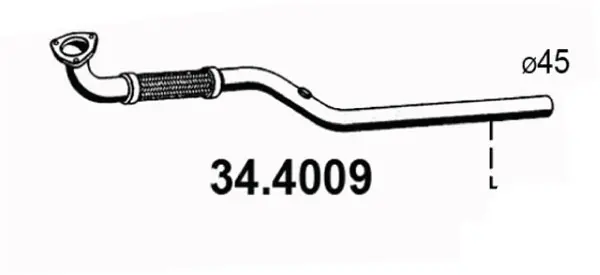 изпускателна тръба ASSO                