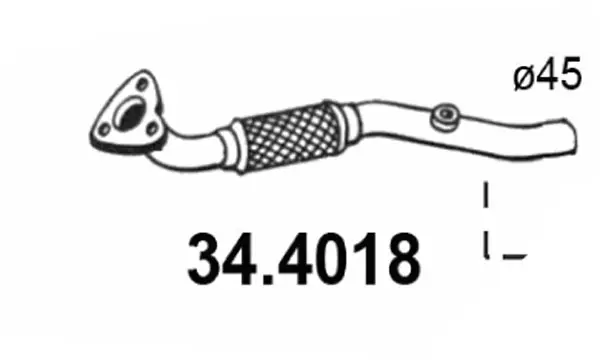 изпускателна тръба ASSO                