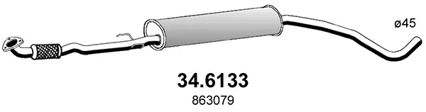 средно гърне ASSO                