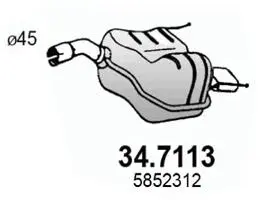 крайно гърне ASSO                