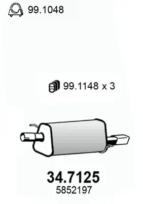 крайно гърне ASSO                