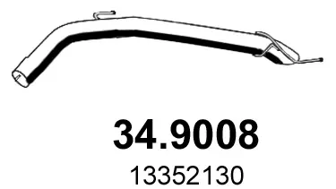 изпускателна тръба ASSO                