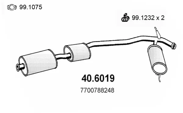 средно гърне ASSO                