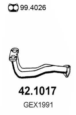 изпускателна тръба ASSO                