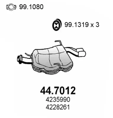 крайно гърне ASSO                