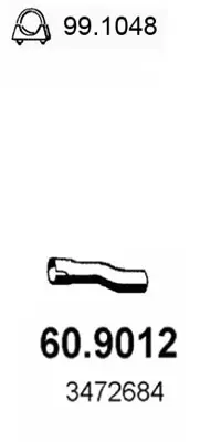 изпускателна тръба ASSO                