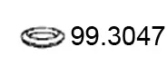 уплътнителен пръстен, изпуск. тръба ASSO                