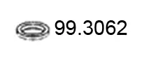 уплътнителен пръстен, изпуск. тръба ASSO                